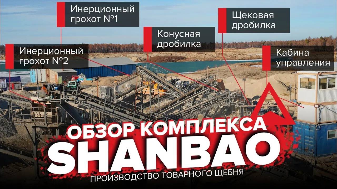 Дробление И Сортировка Пгс | Производство Товарного Щебня На Комплексе Shanbao
