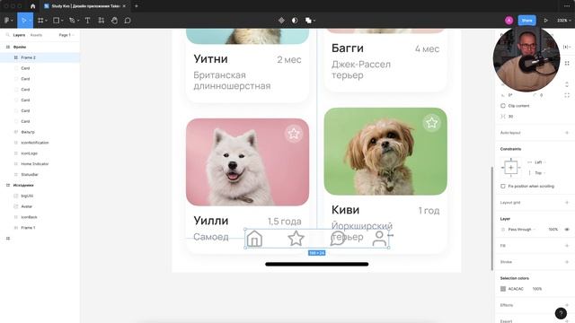 Дизайн мобильных приложений в Figma. UX/UI дизайн приложений