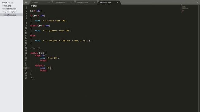 E-commerce using CakePHP - Chapter 2 - PHP Concepts - 5- Conditions смотреть онлайн