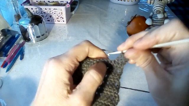 Уроки вязания крючком.Столбик с двумя накидами. смотреть онлайн