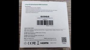 4K HDMI Bi-Direction переключатель на два порта Ugreen CM217 | #Обзор