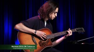 Demo de/of Norman B18 CW Presys Acoustic Guitar
