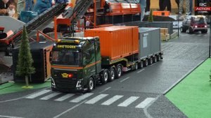 AMAZING RC TRUCKS SCANIA MAN BENZ VOLVO & CONSTRUCTION MACHINES IN ACTION @ 1ST TMV RC Truck Meetin