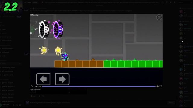 Robtop has sent MORE 2.2 SNEAK PEEK videos! | Geometry Dash 2.2 смотреть онлайн