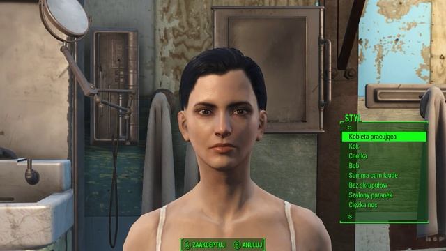 Fallout 4 - All hairstyles смотреть онлайн