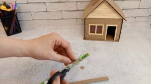 #DIY. Домик из картона своими руками/Building a Miniature house