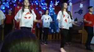 Новый год.Танец.7 класс.2019.Сагайдак.