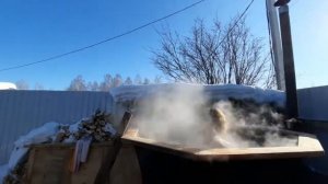 Шок! ? Чем закончилось купание в чане!!!