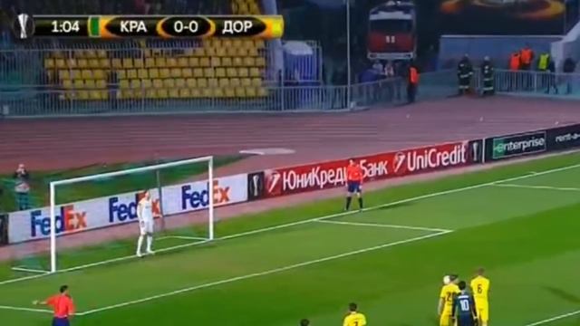 КРАСНОДАР - БОРУССИЯ 1:0 ГОЛ Павел Мамаев 26.11.2015 HD смотреть онлайн