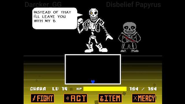 Disbelief Papyrus All Phases Completed