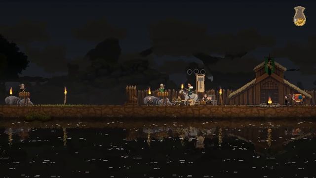 Forest Queen Builds Entire Kingdom In 9 Days - Kingdom: Two Crowns Campaign Gameplay смотреть онлайн