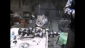 реставрация двигателя газ -  12(зим) 16 серия/