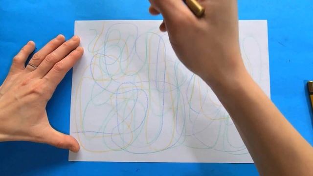 Арт-азбука. Урок №3: Волнистые линии. Творческие уроки для детей 7-10 лет смотреть онлайн