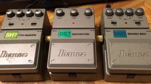 Ibanez DS7 vs SM7 vs SH7 short comparison