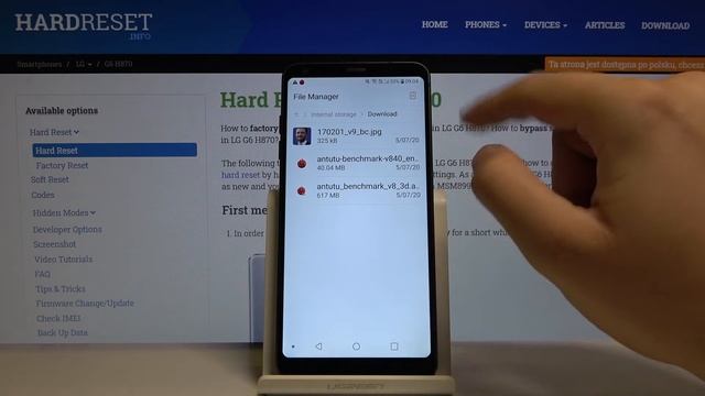 How to Clean Storage in LG G6 - Optimize LG System смотреть онлайн