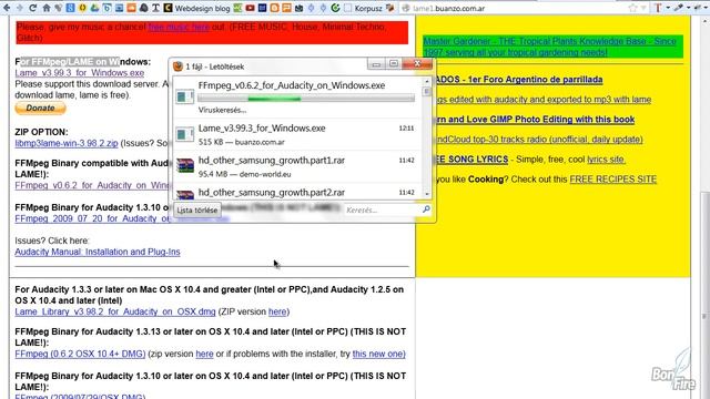 Audacity tippek - WMA, FLAC importálása FFmpeg kodekkel смотреть онлайн