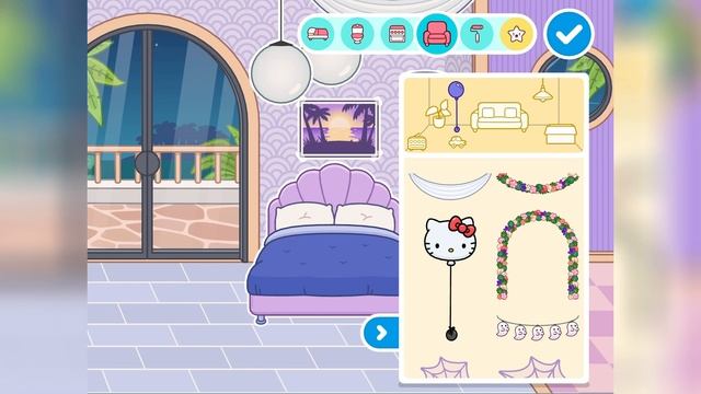 Обустройство в фиолетовом цвете ?? // Toca Life World ? // Cery смотреть онлайн