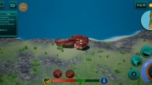 Выполняю задание и играю за Карнотавра в The Cursed isle