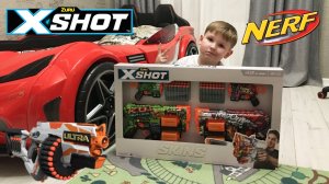 Обзор бластеров X- Shot и бластеров Nerf. Распаковываем вместе