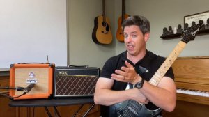 Vox Pathfinder 10 vs Orange Crush 12 DEMO and REVIEW