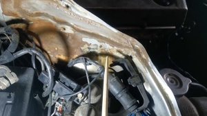 Как выглядит переваренный VIN номер на mercedes w124.