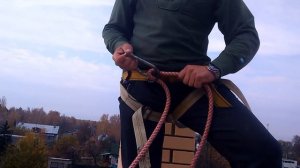Страховка на крыше, надежный и простой  способ