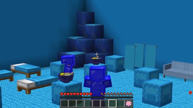 ??ПРЯТКИ НО ТОЛЬКО КРАСНЫЙ И СИНИЙ ЦВЕТ В МАЙНКРАФТ! ШЕДИ ЛЕСКА И НУБИК ЧЕЛЛЕНДЖ MINECRAFT смотреть онлайн