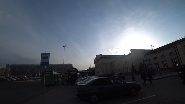Новая часть вокзала Караганды соединилась с автовокзалом - весна 2021 года