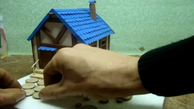 Деревянный домик своими руками,DIY wooden house