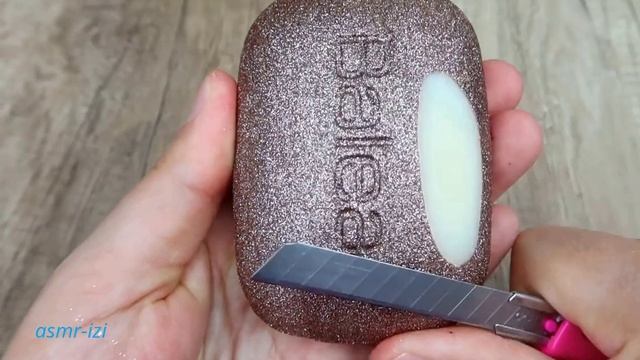 АСМР мыло 11/Странное удовлетворяющее и расслабляющее видео нарезка мыла и губной помады. Приятно см