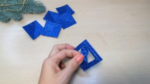 3D снежинка из фоамирана Объёмные снежинки своими руками