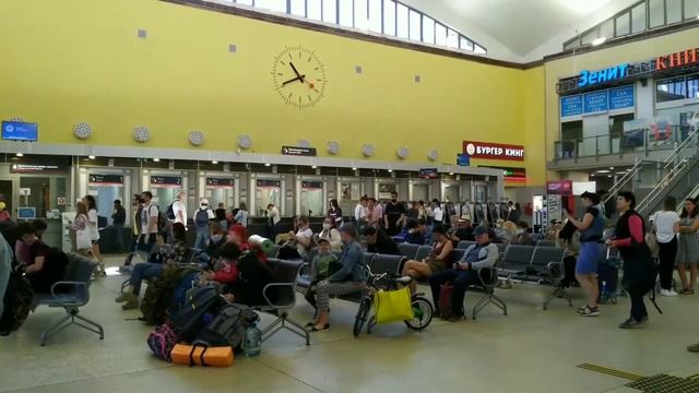 Финляндский вокзал/ Санкт-Петербург/ Россия смотреть онлайн