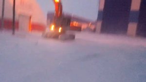 Бурение гусеничным экскаватором