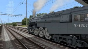 Train Simulator 2020 New York Central J-3A 4-6-4 Dreyfuss Hudson 125 MPH Speed Test On NEC