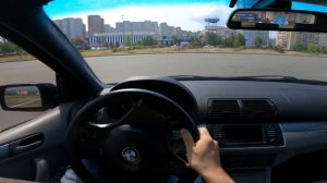 ОБЗОР BMW X5 E53 3.0D ОТ ПЕРВОГО ЛИЦА. ТЕСТ ДРАЙВ ОТ ПЕРВОГО ЛИЦА.