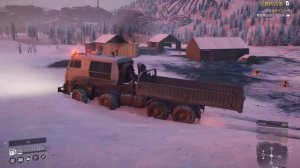 SnowRunner - KamAZ 65228 Rescue Ford  F750 3 @ Lake Kovd