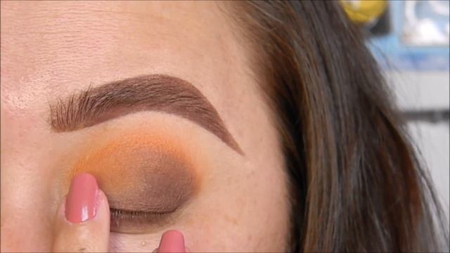 Orange & Rose Gold Smokey Eye - Spring & Summer Makeup смотреть онлайн
