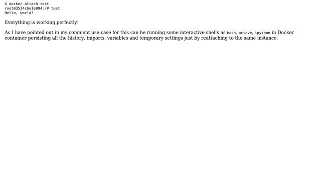 Can't attach to bash running the Docker container (2 Solutions!!) смотреть онлайн