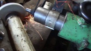 Шлифовка конуса Морзе при помощи шлифмашинки и шуруповерта