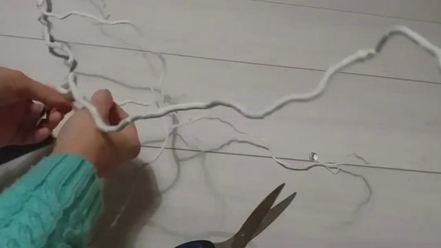 Зимний декор для дома из веток своими руками.Декоративные кусты для вазы / Home decor смотреть онлайн