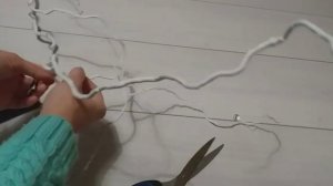 Зимний декор для дома из веток своими руками.Декоративные кусты для вазы / Home decor