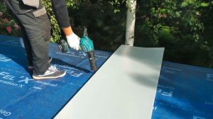 Простая Фальцевая кровля за 1 день