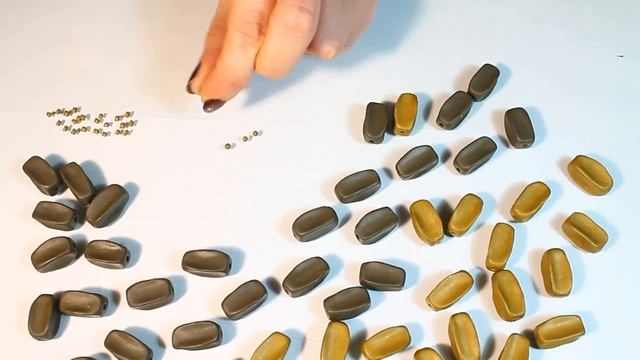 DIY: Делаем этнические бусины / Полимерная глина / Мастер класс / Tutorial / Polymer clay beads смотреть онлайн