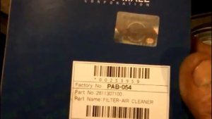 замена воздушного фильтра киа пиканто +кат№