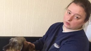Муза сделала тримминг для нашей любимицы жесткошерстной таксы по кличке "Глория"