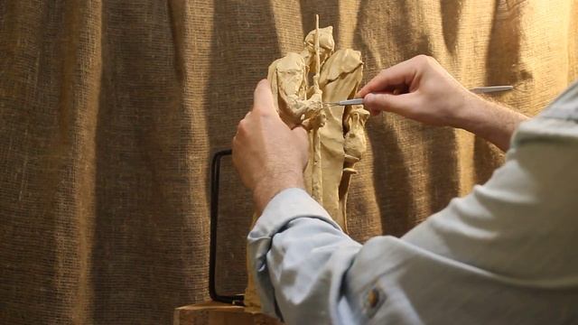 Скульптура. Скульптор Дмитрий Морозов. Изготовление статуэтки"Покажись,Гюльчатай".