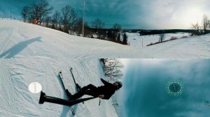 Видео 360! Горные лыжи в СОРОЧАНАХ!