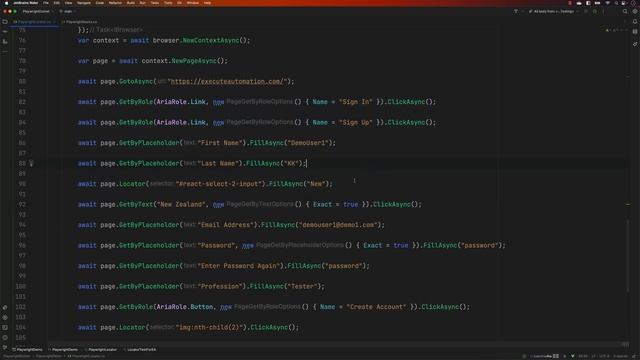 #18 - Locating Complex UI Element in Playwright with new locator strategy (ARIA) смотреть онлайн