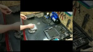 Разборка, дефектовка, сборка гидравлического блока клапанов