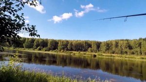 РЫБАЛКА с берега на СПИННИНГ. Ржев. Мемориал Советскому солдату.
